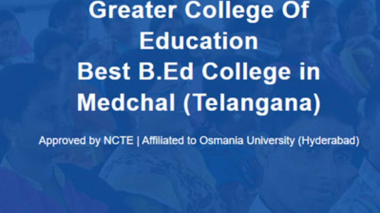 Greater College Of Education