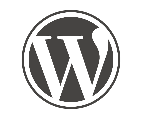 wordpress logo for website design services
