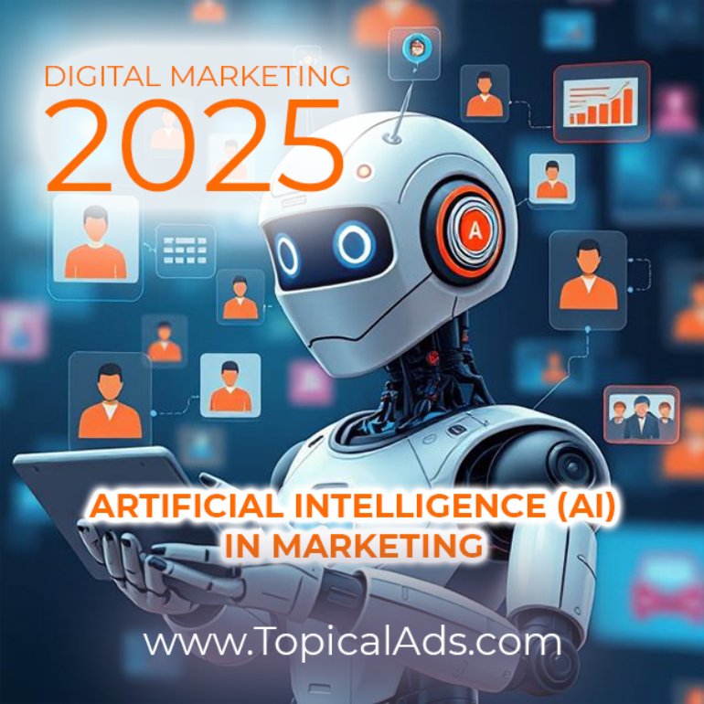 Artificial intelligence AI in Digital Marketing 2025